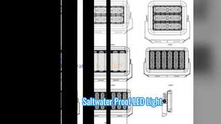 Maritieme LED-lamp 200W Corrosiebestendig