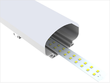 D2 van de LEIDENE de Trilat Lichte Inrichting L70/B20 IP65 IK08 Bewijslamp IP65