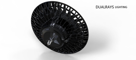LEIDEN van het Dualraysufo Hoog Baai Licht 50/60Hz Matrijs Gegoten Aluminium 140LPW voor Supermarkten