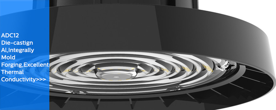 Het openlucht Waterdichte Licht van de het UFO Hoge Baai van IP65 SMD3030 Industriële 100W 150W 200W met 5 Jaar Vrije Garantie
