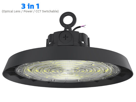 300W 150LPW HB5 super highbay met DIP-vermogen (100%-80%-60%), 3 CCT en 30W@3 HRS