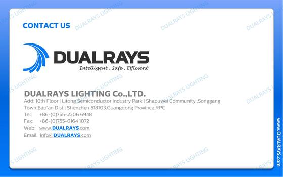 DUALRAYS Europe Stocking LED vochtbestendige lamp rechtstreeks verzonden vanuit Nederlandse magazijn binnen 3 werkdagen en lokale after sales service