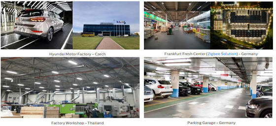 4ft/40W DIP-schakelbare voeding en 3CCT 3-fase Changding D4 LED vochtbestendige lamp, geschikt voor parkeergarages en verlichting