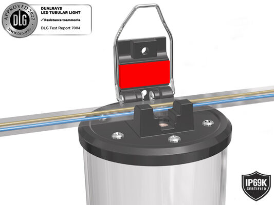 15W LED draagbaar werklicht met IP69K-bescherming en AC/DC24-42V-werking voor maritieme en tijdelijke toepassingen