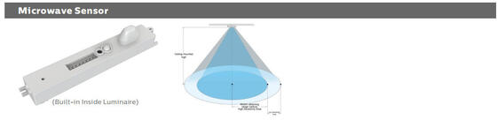 Bulk Head LED-verandalamp 8W met 3CCT en schakelbaar