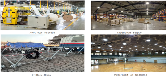 LED-vochtbestendige lamp 5ft 62W met 1-10V DALI-bediening en noodback-up voor verlichting in parkeergarage en magazijn