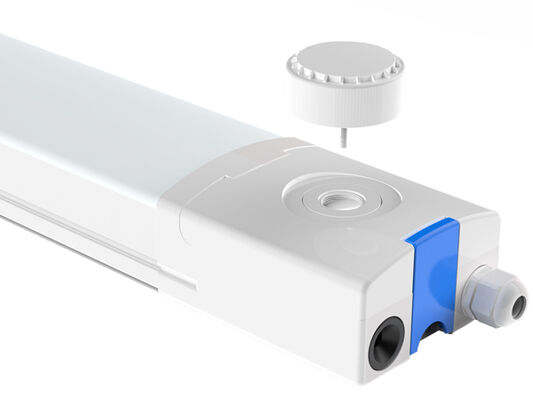 D4 LED-vochtbestendige lamp 160LPW met Ready 4 Emergency 4W@3HRS-stekker toegepast voor parkeergarages, fabrieken, magazijnen met lage stellingen enz.
