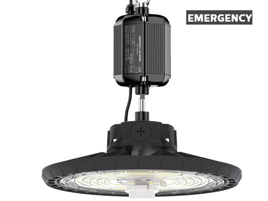 DUALRAYS 150W HB2 DIP schakelbare voeding en 3CCT UFO LED Highbay Light 100W 170LPW met noodverlichting Optioneel