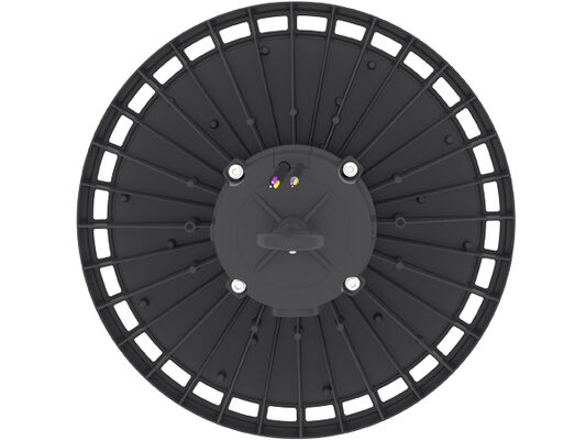 HB2 DIP schakelbare voeding en 3CCT UFO LED Highbay-lamp 100W 170LPW met lusophanging | Beugelmontage | Wandmontage Installatie Optioneel