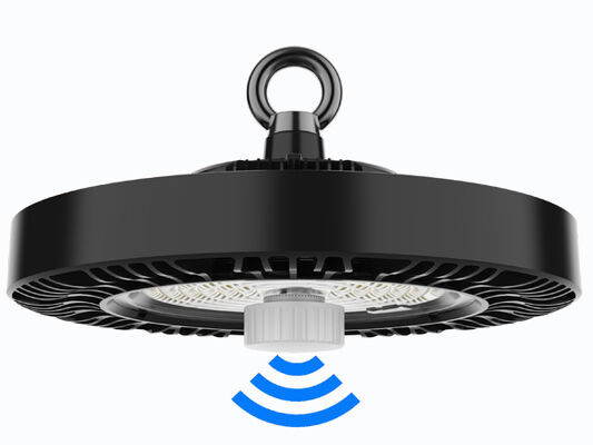 DUALRAYS LIGHTING HB4H 150W UFO hoogbouwlicht 27750lm 185lm/W IP65 IK08 DALI ENEC CE RoHS IES LDT Magazijnverlichting