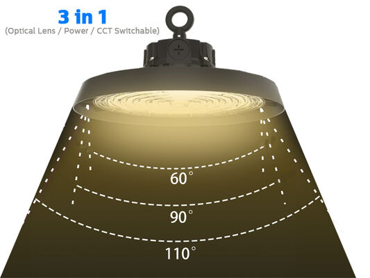 Ip65 DUALRAYS VERLICHTING HB5 Industriële Wifi Ble Smart Dimbare Bewegingssensor Dali Smd Led High Bay Lamp Lichtpunt
