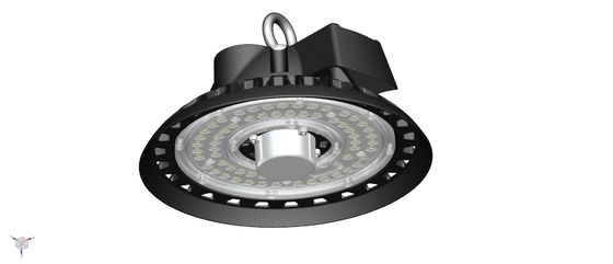 LEIDENE van de UFO Hoge Baai 140LPW 150W Pluggable Bewegingssensor