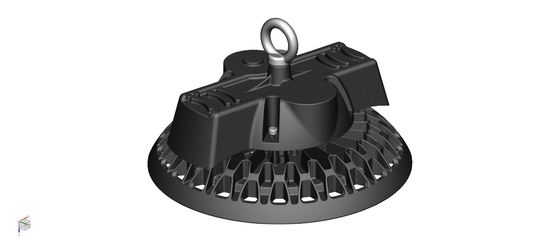 LEIDENE van de UFO Hoge Baai 140LPW 150W Pluggable Bewegingssensor