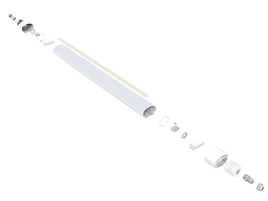 Van de Controle Beschikbare PIR Sensor Tri Proof Light van de Dualraysd2 Reeks 20W Intellegent Geleide Lichten 2ft IP66 Met een laag bedekt Luminaire