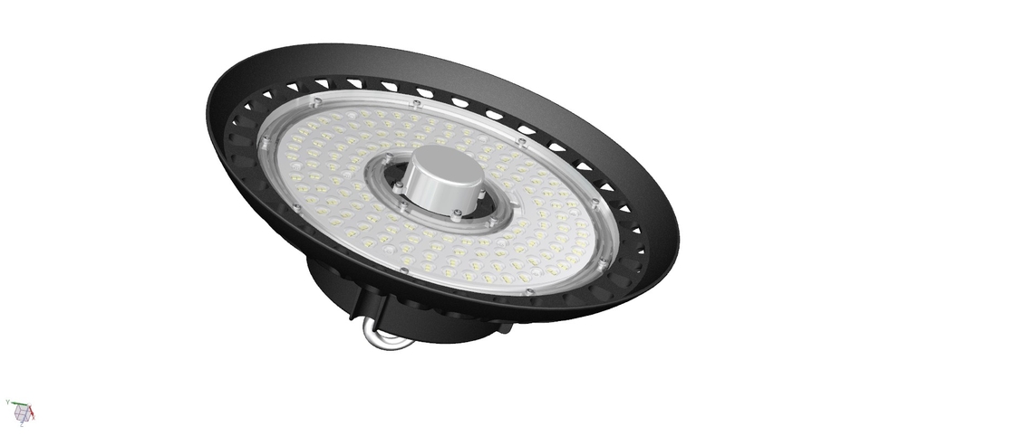 De lage het UFO LEIDENE van het Lichtbederf Hoge Baai Lichte 150W 140LPW bouwde Bestuurder Hook Chain Available in