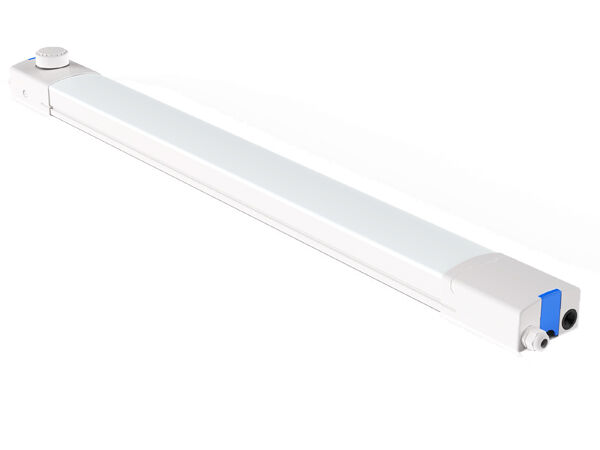 D4 LED-vochtbestendige lamp 160LPW met Ready 4 Emergency 4W@3HRS-stekker toegepast voor parkeergarages, fabrieken, magazijnen met lage stellingen enz.