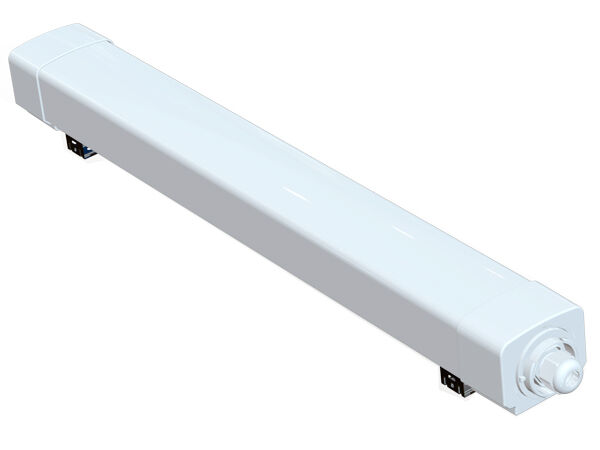 D3 LED-vochtbestendig licht met snel klik-eindkapontwerp maakt het extreem snelle installatie- en onderhoudstoepassingen zoals parkeergarages, fabrieken, magazijnen met lage stellingen enz.