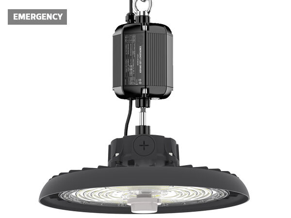 HB3 DIP schakelbare voeding en 3CCT UFO LED Highbay-lamp 190LPW Voorraad in Europa Magazijn met noodfunctie met 30W bij 3 uur Optioneel