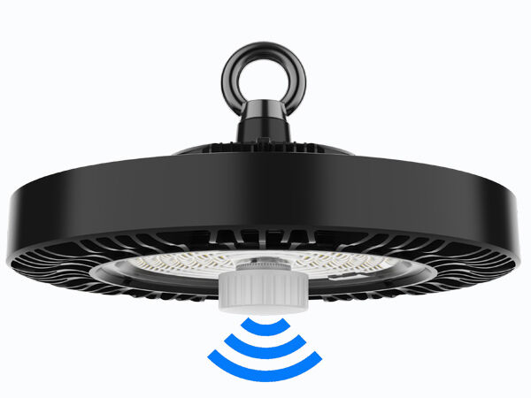 DUALRAYS LIGHTING HB4H 150W UFO hoogbouwlicht 27750lm 185lm/W IP65 IK08 DALI ENEC CE RoHS IES LDT Magazijnverlichting