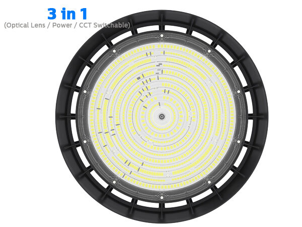 80W 100W 120W DUALRAYS VERLICHTING HB5 UFO LED Hoogbouwlamp 200lm/W IP65 IK08 LiteOn 5050 6500K Magazijnverlichting 7 jaar garantie