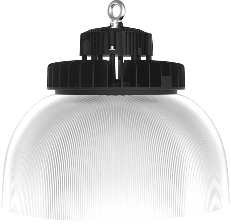 Van het het Afgietselaluminium 150W van de Dualraysmatrijs het UFO van de LEIDENE de Hoge Dekking van PC Baai Lichte Inrichting Witte