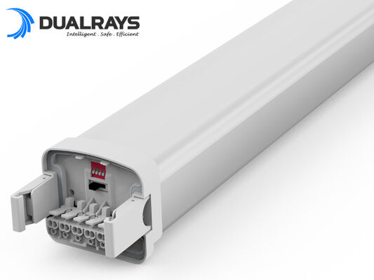 5ft/80W D5 LED vochtbestendig licht met DIP schakelbaar vermogen/3CCT 160LPW efficiëntie IP65 IK10 bescherming