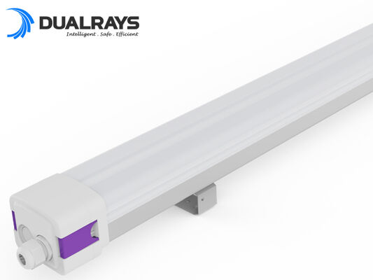 DUALRAYS D5 LED vochtbestendig licht met DIP schakelbaar vermogen/3CCT 160LPW Efficiëntie met gemiddelde armatuur Nuttige levensduur 62.000 uur (L80B10)